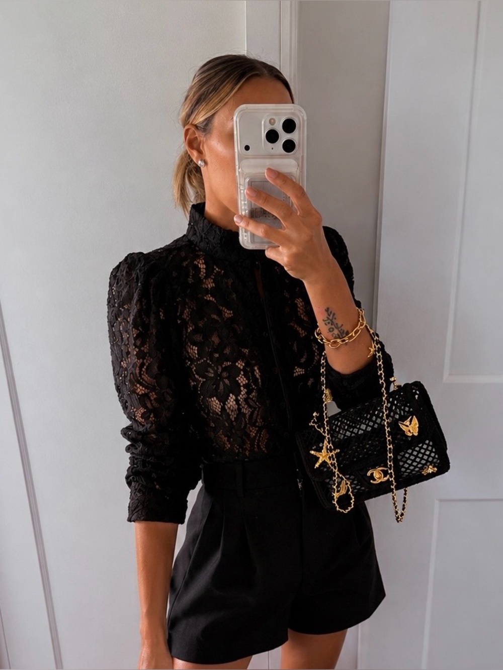 ZARA ZW COLLECTION LACE BLAZER